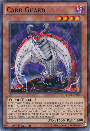 Card Guard [BP03-EN065] Shatterfoil Rare