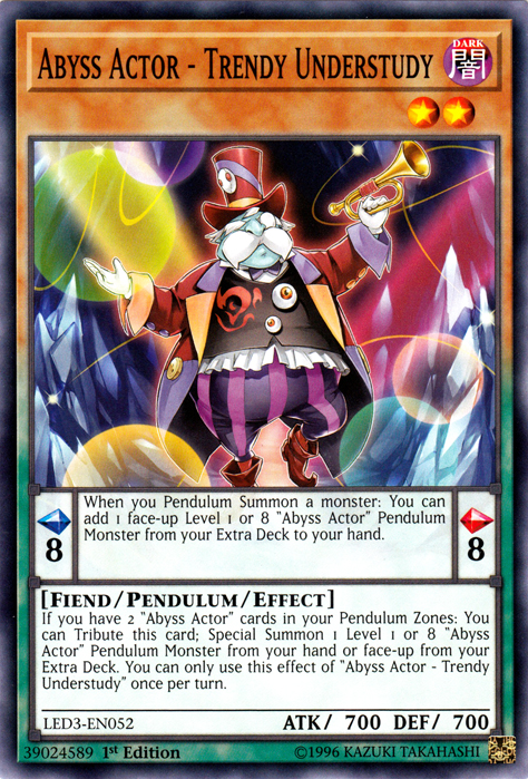 yugioh abyss actor cards Abyss Actor