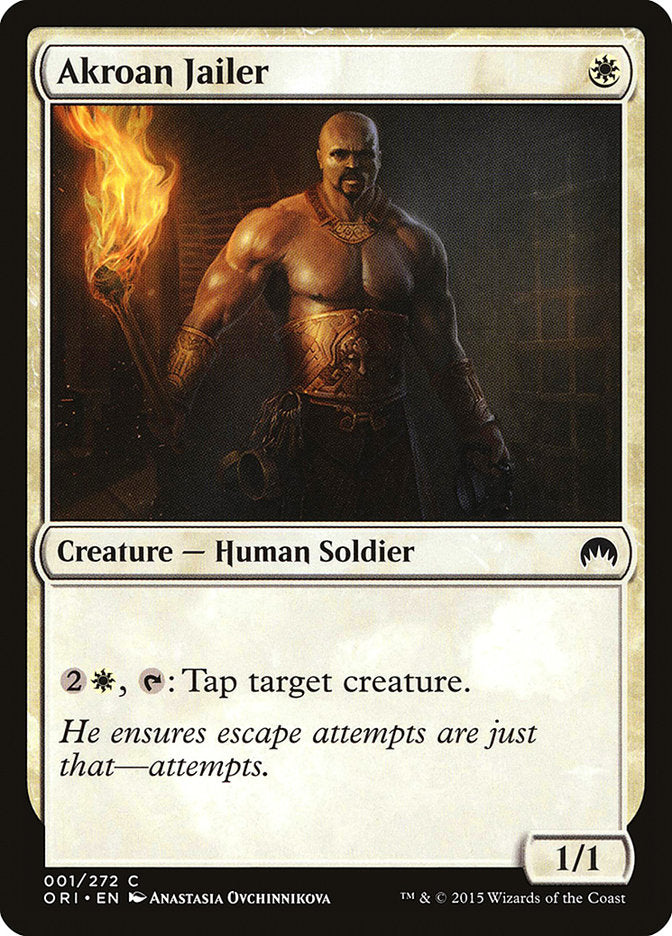 Akroan Jailer [Magic Origins]