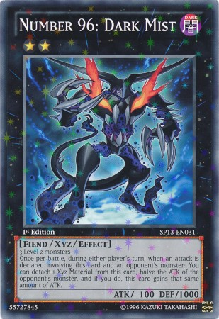 Number 96: Dark Mist [SP13-EN031] Starfoil Rare