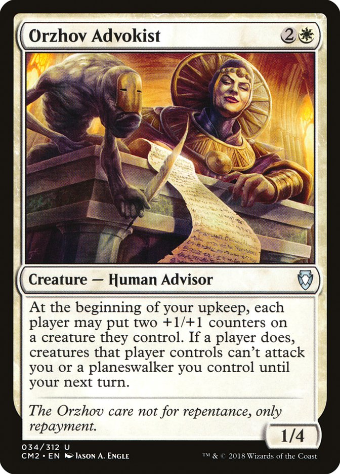 Orzhov Advokist [Commander Anthology Volume II]