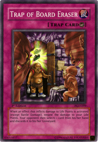 Trap of Board Eraser [PGD-099] Super Rare