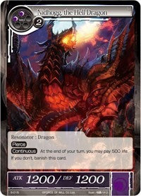 Nidhogg, the Hell Dragon (S-015) [Starter Deck: Jet Black Phantom]