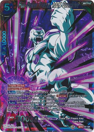 Full-Power Frieza, 100-Percent Overdrive (BT9-101) [Universal Onslaugh Full-Power Frieza, 100-Percent Overdrive (BT9-101) [Universal Onslaugh