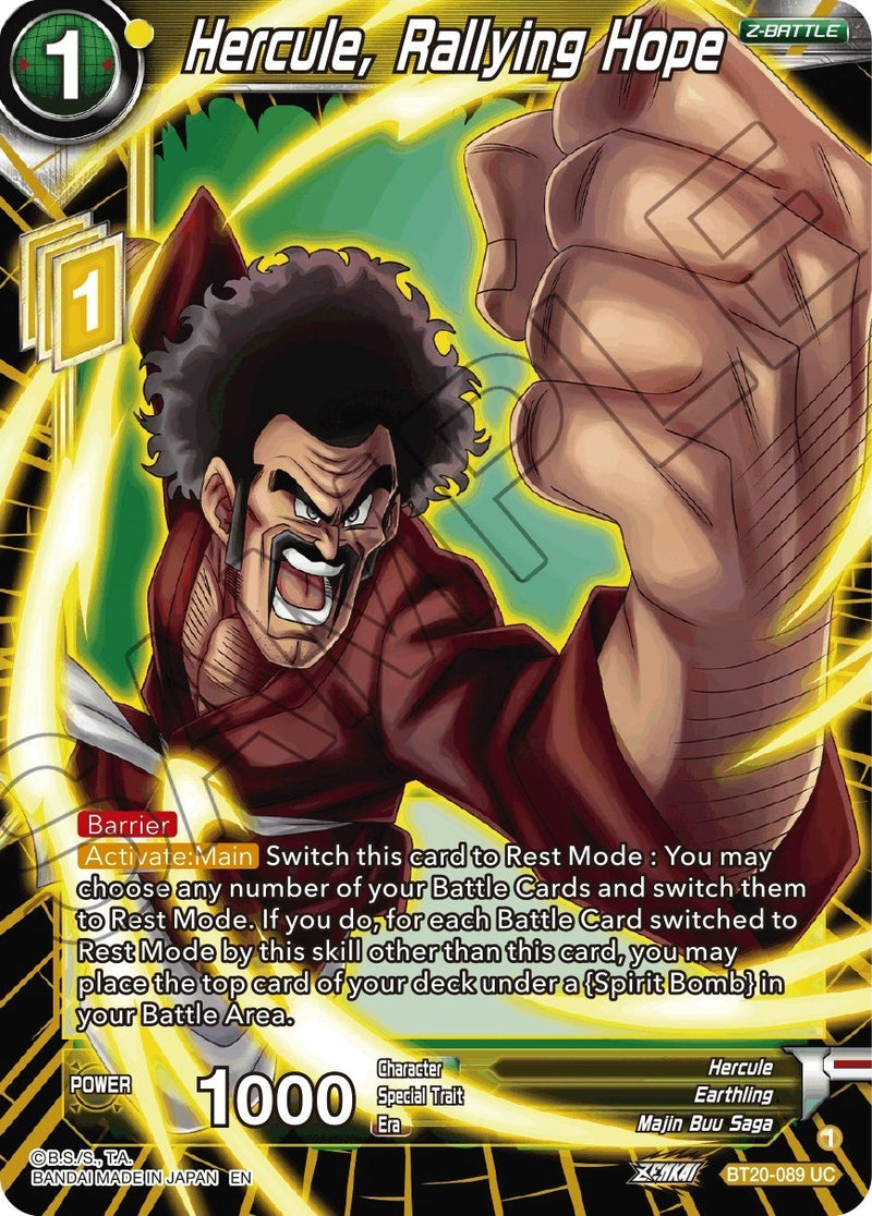 Hercule, Rallying Hope (BT20-089) [Power Absorbed]