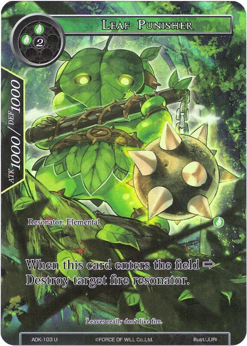 Leaf Punisher (Full Art) (ADK-103) [Advent of the Demon King]