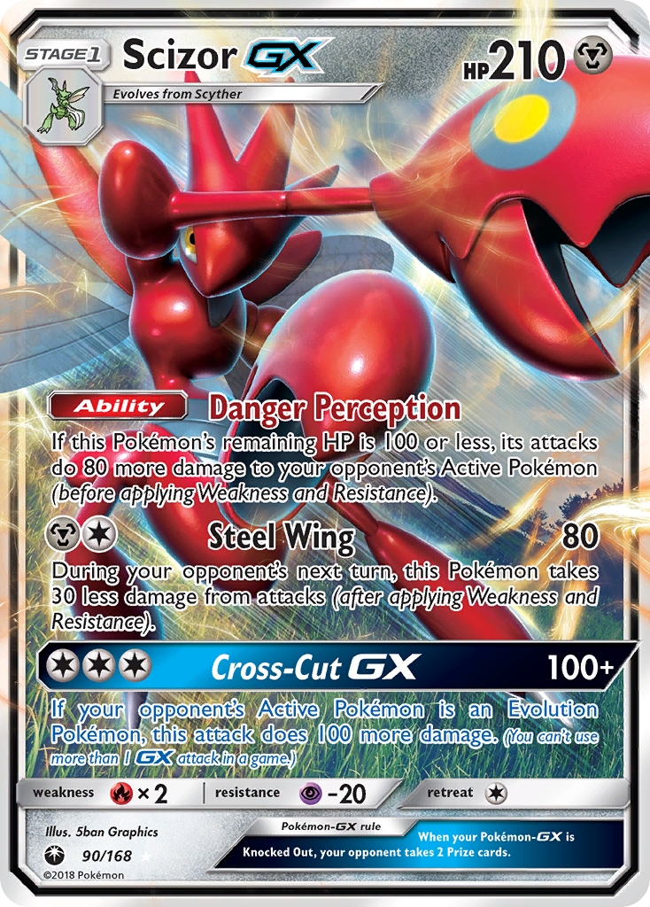 Scizor GX (90/168) [Sun & Moon: Celestial Storm]