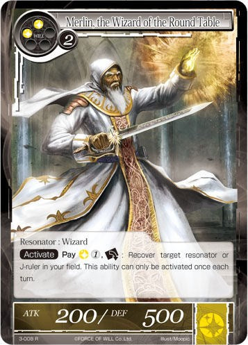 Merlin the Wizard of the Round Table (3-008) [The Shaft of Light of Valhalla]