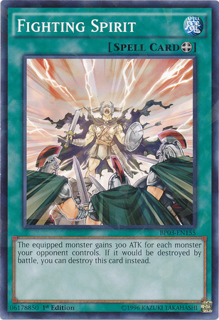 Fighting Spirit [BP03-EN155] Shatterfoil Rare