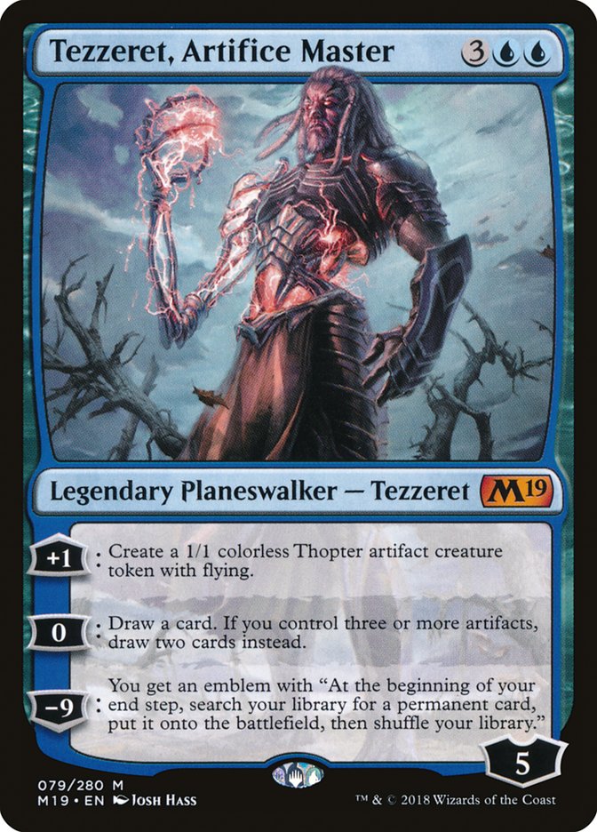 Tezzeret, Artifice Master [Core Set 2019]