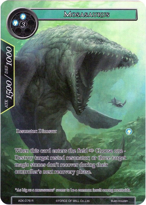 Mosasaurus (Full Art) (ADK-076) [Advent of the Demon King]