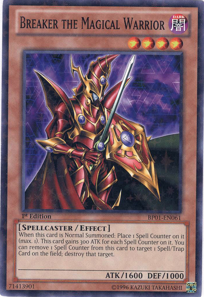 Breaker the Magical Warrior [BP01-EN061] Starfoil Rare