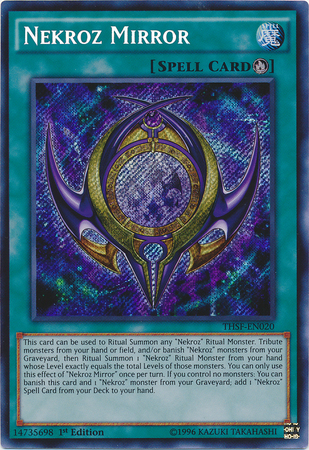 Nekroz Mirror [THSF-EN020] Secret Rare