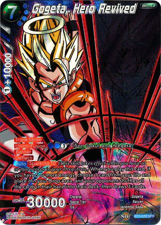 Gogeta, Hero Revived (SPR) (BT5-038) [Miraculous Revival]