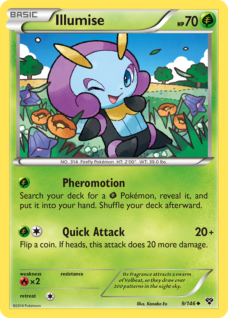 Illumise (9/146) [XY: Base Set]