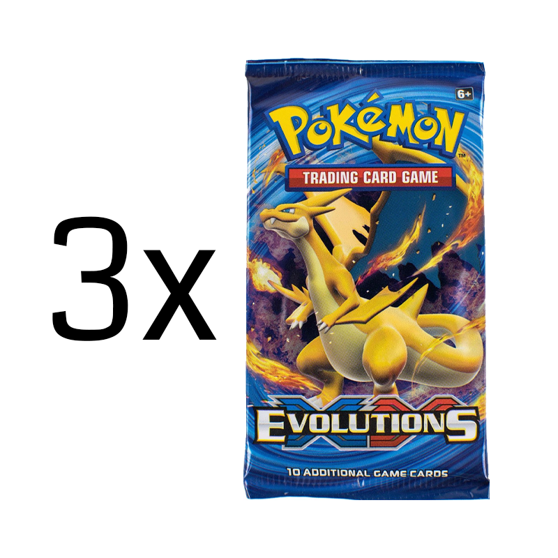 Pokmon TCG: XY: Evolutions Booster Pack: 3 Pack Pokmon TCG: XY: Evolutions Booster Pack: 3 Pack