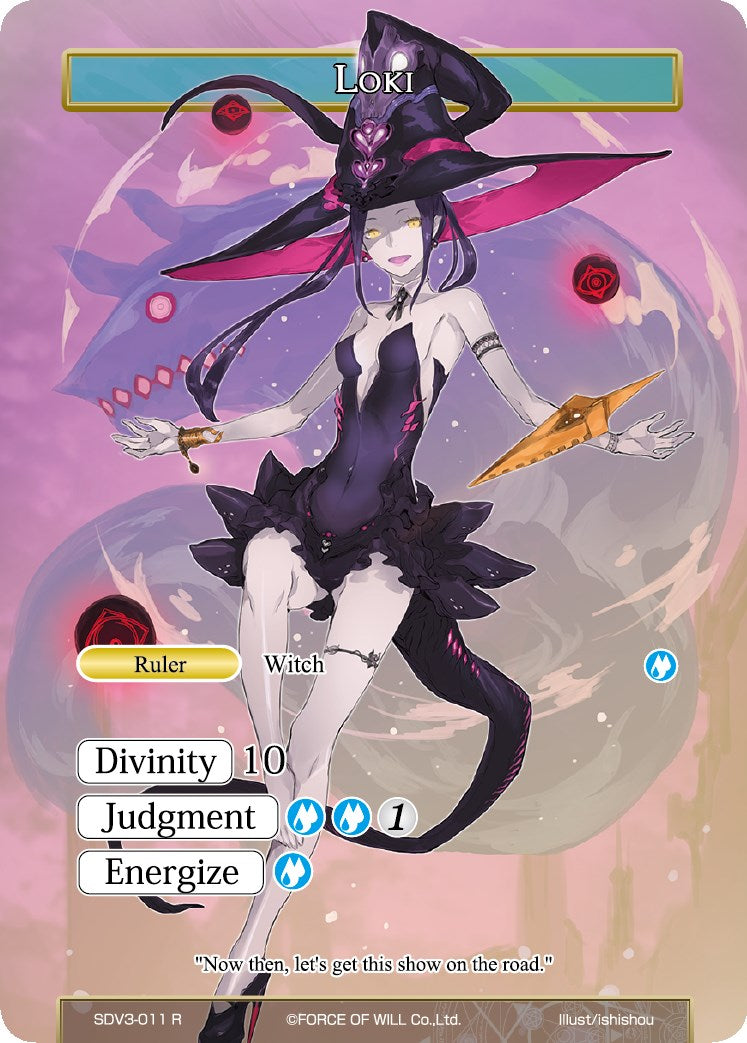 Loki // Loki, the Witch of Chaos (SDV3-011/JR) [Starter Deck: Valhalla Cluster]