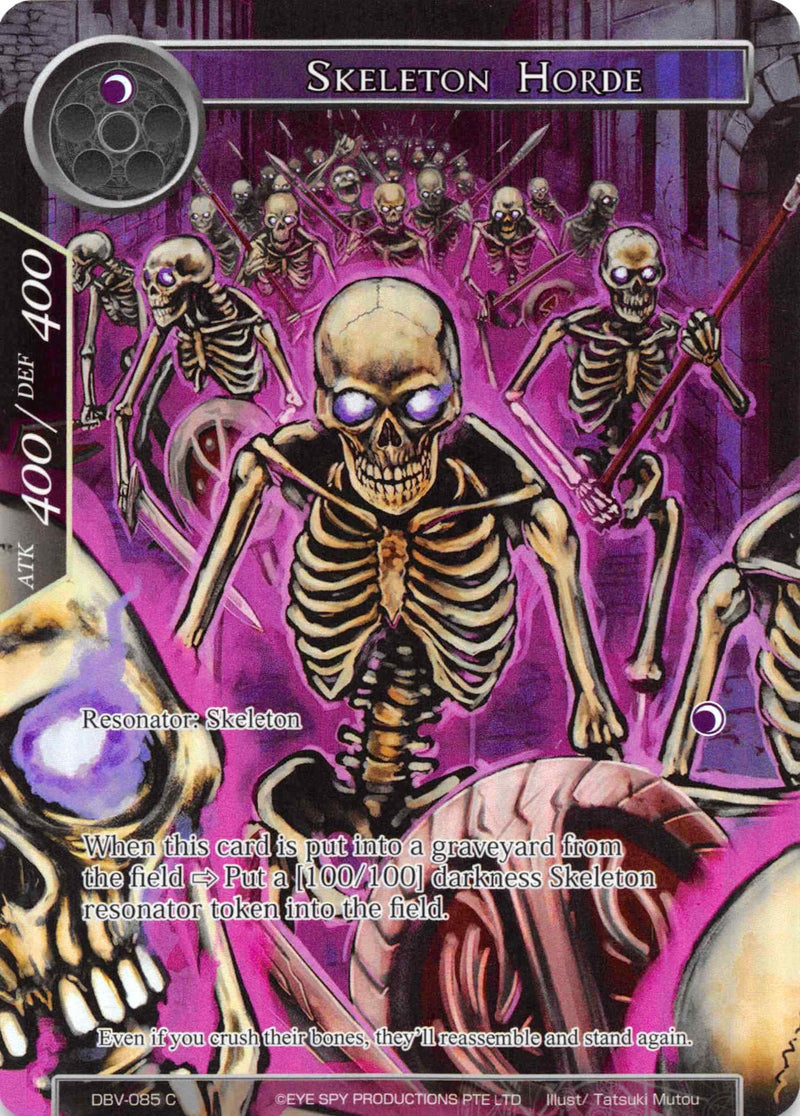 Skeleton Horde (Full Art) (DBV-085) [The Decisive Battle of Valhalla]