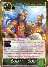 Sinbad, the Windrider Merchant (MPR-068) [The Moon Priestess Returns]