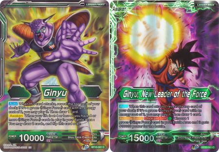 ginyu dragon ball super card game Ginyu // Ginyu, New Leader of the Force (BT10-061) [Rise of the Unison