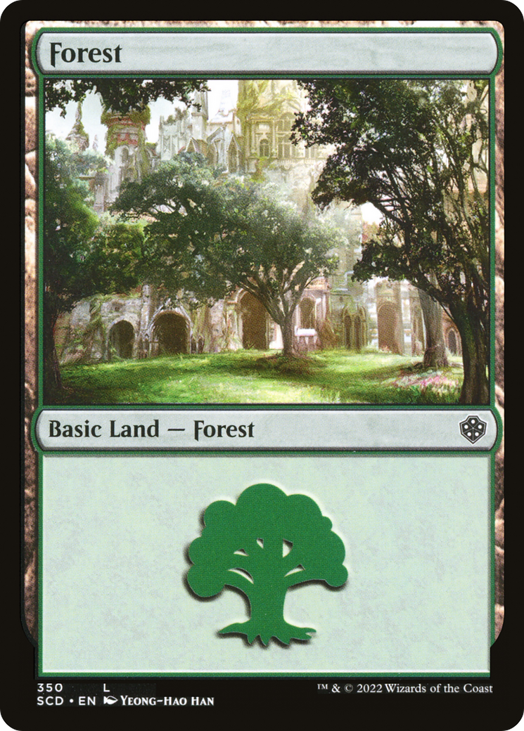 Forest (350) [Starter Commander Decks]