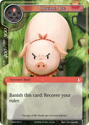 Hoelle Pig (SDR2-007) [Starter Deck: Reiya Cluster]