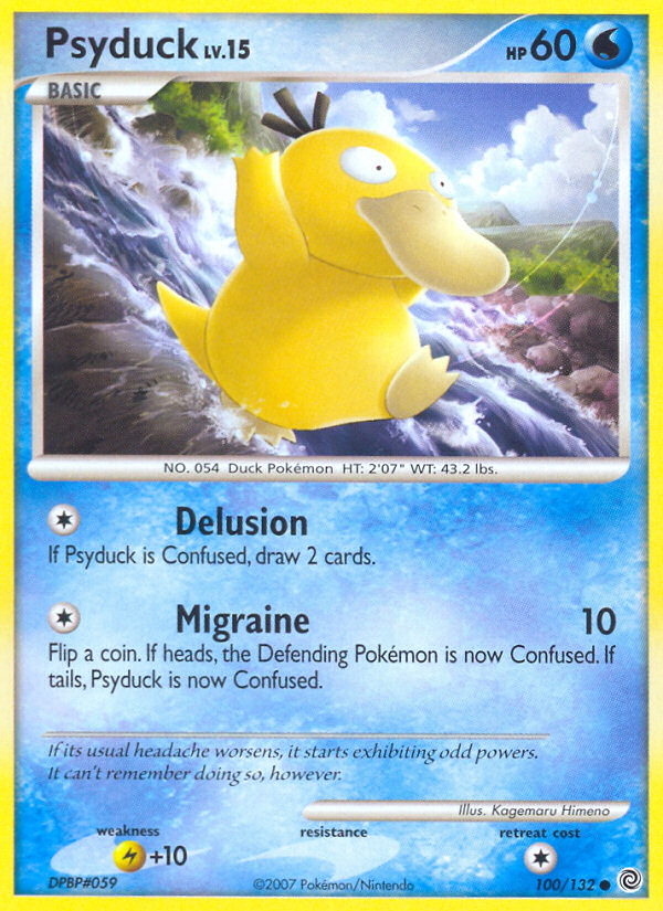 Psyduck (100/132) [Diamond & Pearl: Secret Wonders]