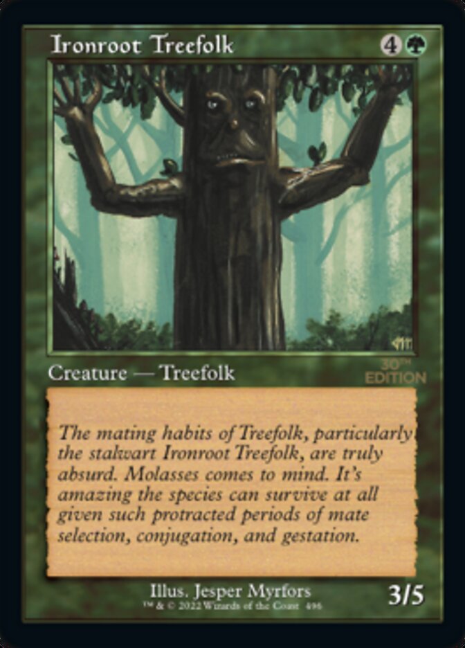 Ironroot Treefolk (Retro) [30th Anniversary Edition]