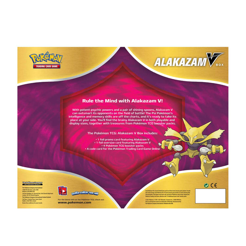 Pokmon TCG: Alakazam V Box Pokmon TCG: Alakazam V Box