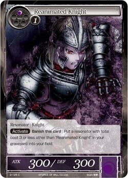 Reanimated Knight (2-125) [The War of Valhalla]