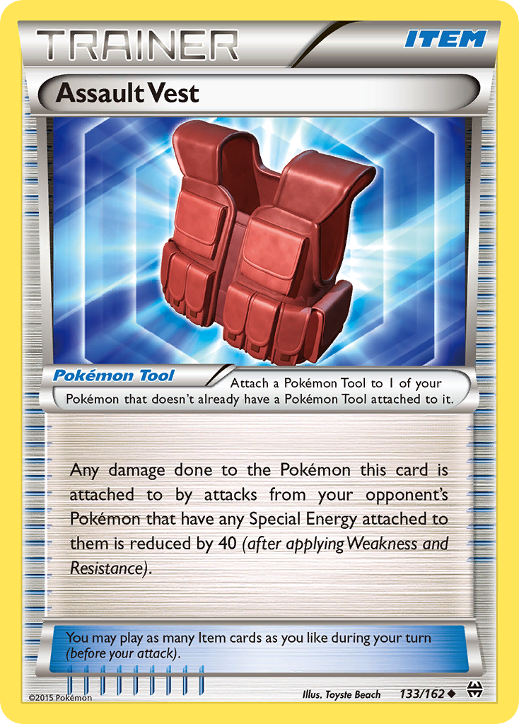 Assault Vest (133/162) [XY: BREAKthrough]