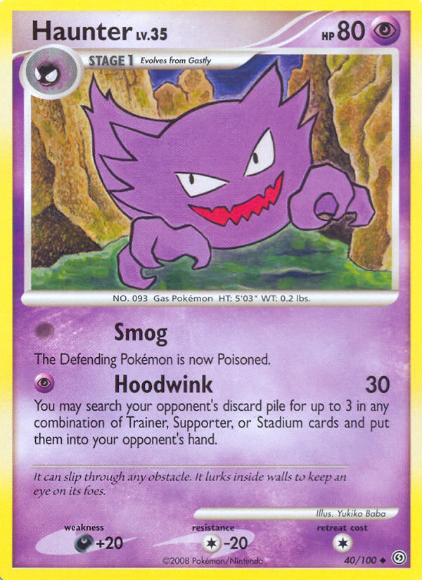 Haunter (40/100) [Diamond & Pearl: Stormfront]