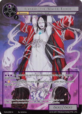 Izanami, the Sealed Terror (Full Art) (PofA-058) [Alice Origin IV: Prologue of Attoractia]