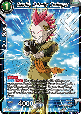 Minotia, Calamity Challenger (BT14-052) [Cross Spirits]