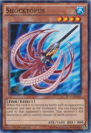 Shocktopus [BP03-EN092] Shatterfoil Rare