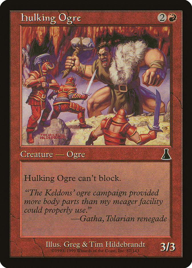 Hulking Ogre [Urza's Destiny]