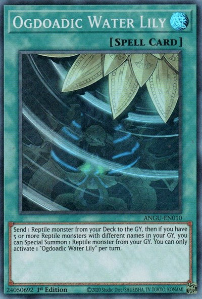 Ogdoadic Water Lily (Super Rare) [ANGU-EN010] Super Rare