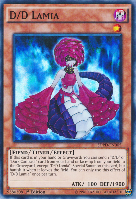 D/D Lamia [SDPD-EN005] Super Rare