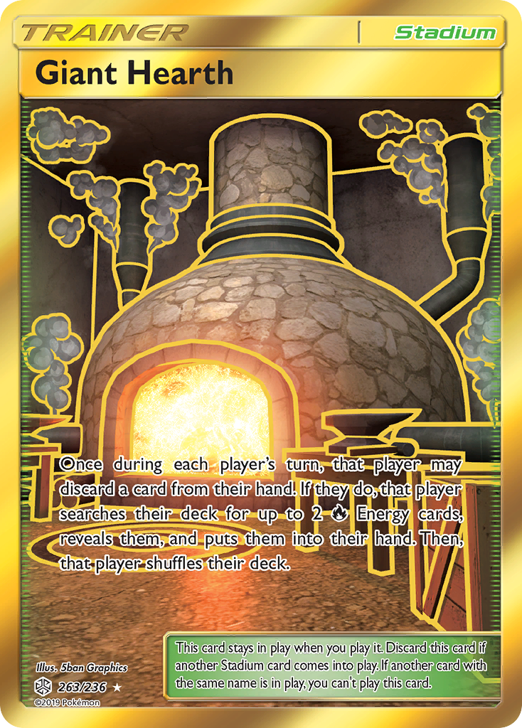 Giant Hearth (263/236) [Sun & Moon: Cosmic Eclipse]