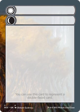 Helper Card (3/9) [Innistrad: Midnight Hunt Tokens]