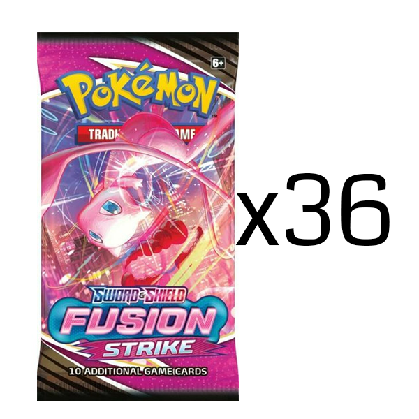 Pokémon TCG: Fusion Strike Loose Booster Box: 36 Loose Packs