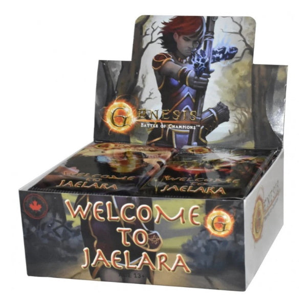 Genesis: Battle of Champions display box of Welcome to Jaelara