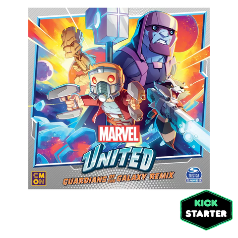 Marvel United: Guardians of the Galaxy Remix Kickstarter Version