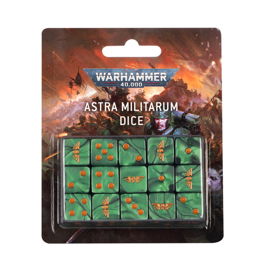 Warhammer 40000: Astra Militarum Dice Set