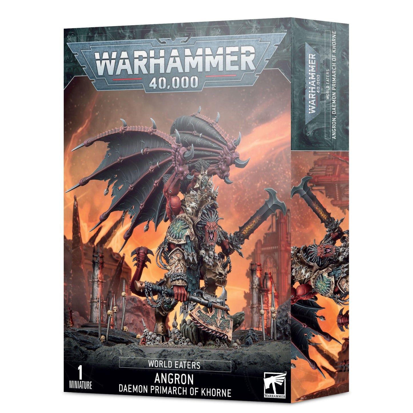 Warhammer 40000: World Eaters: Angron Daemon Primarch of Khorne