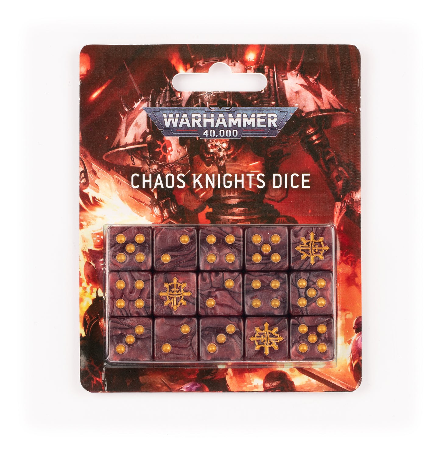 Warhamme 40000: Chaos Knights Dice