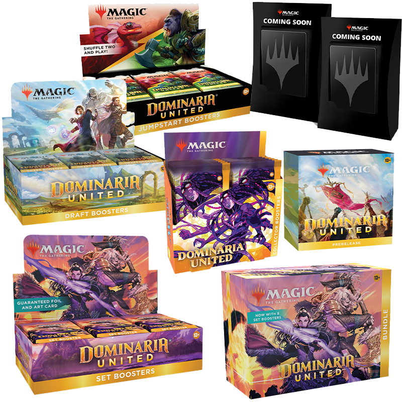 Magic the Gathering: Dominaria United: All-In Package (In-Store Only) Magic the Gathering: Dominaria United: All-In Package (In-Store Only)