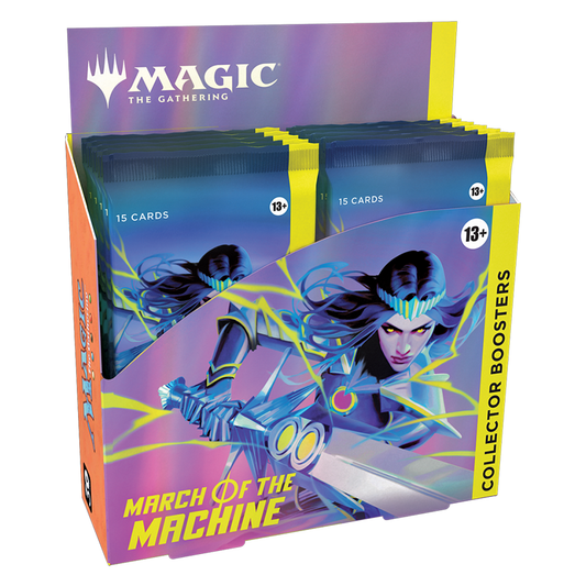 Magic The Gathering: March of the Machine: Collector Booster Display