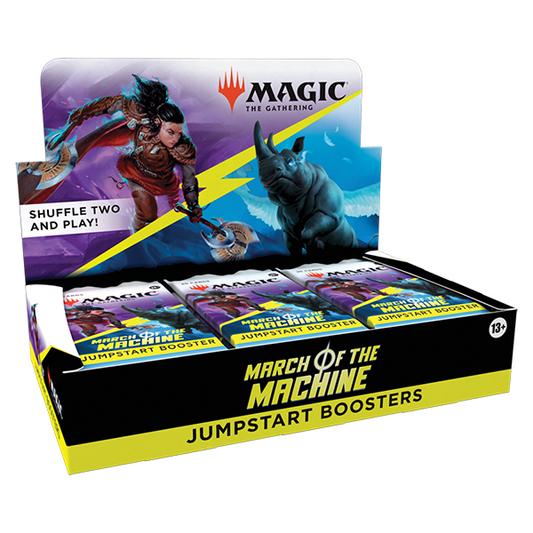 Magic The Gathering: March of the Machine: Jumpstart Booster Display