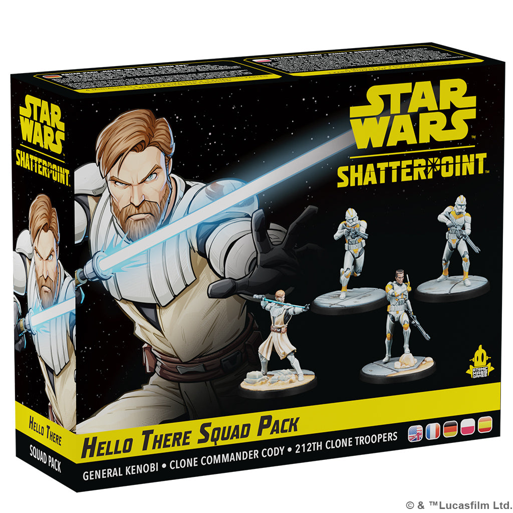 Star Wars Shatterpoint: Hello There: General Obi-Wan Kenobi Squad Pack